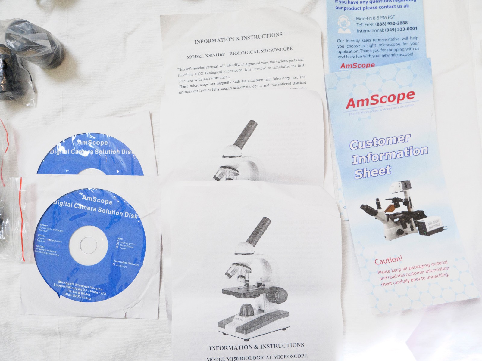 AMSCOPE MD35 MICROSCOPE EYEPIECE CAMERA PN US500350A USB 2.0 VGC