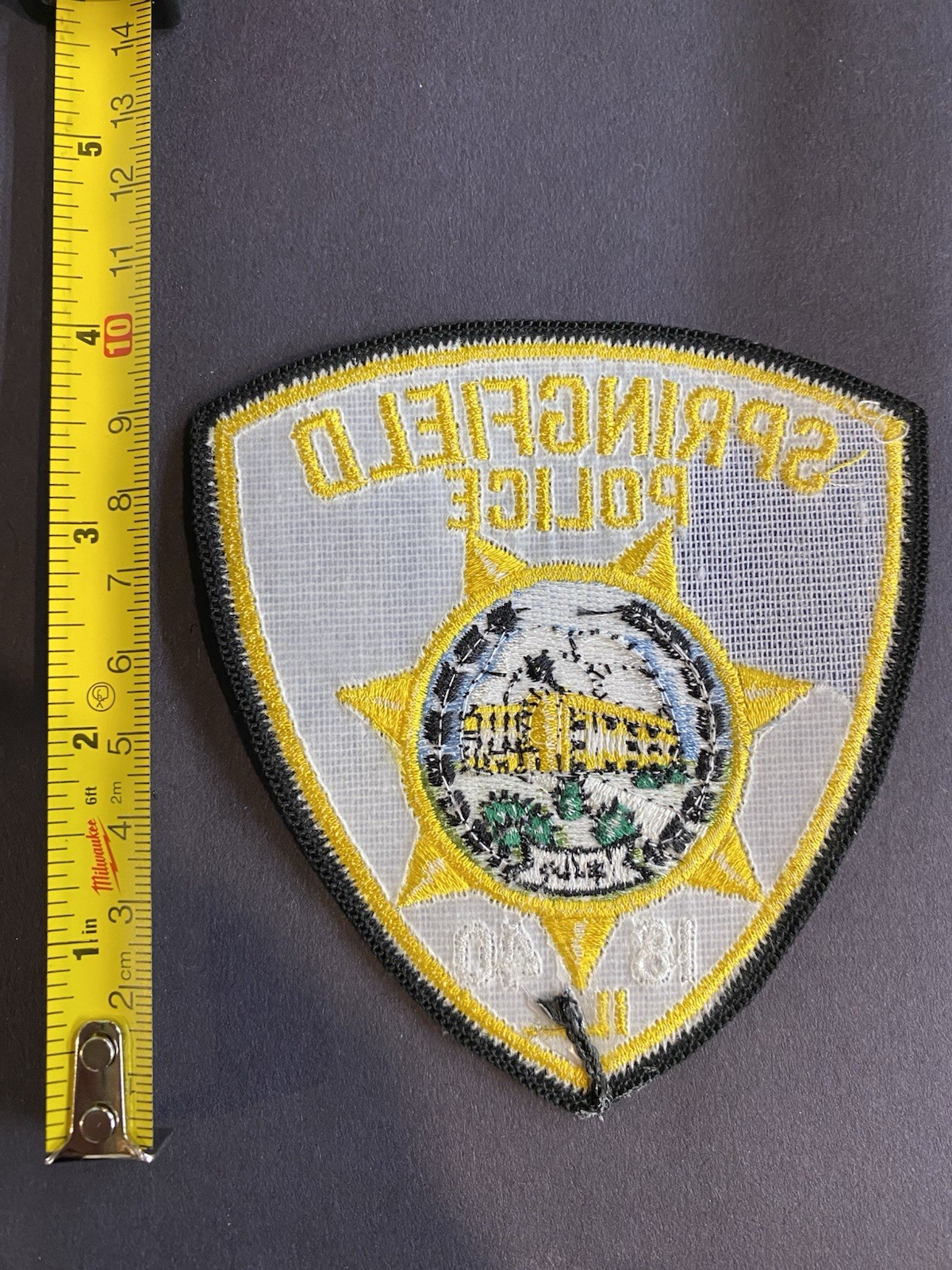 Springfield IL Police Patch