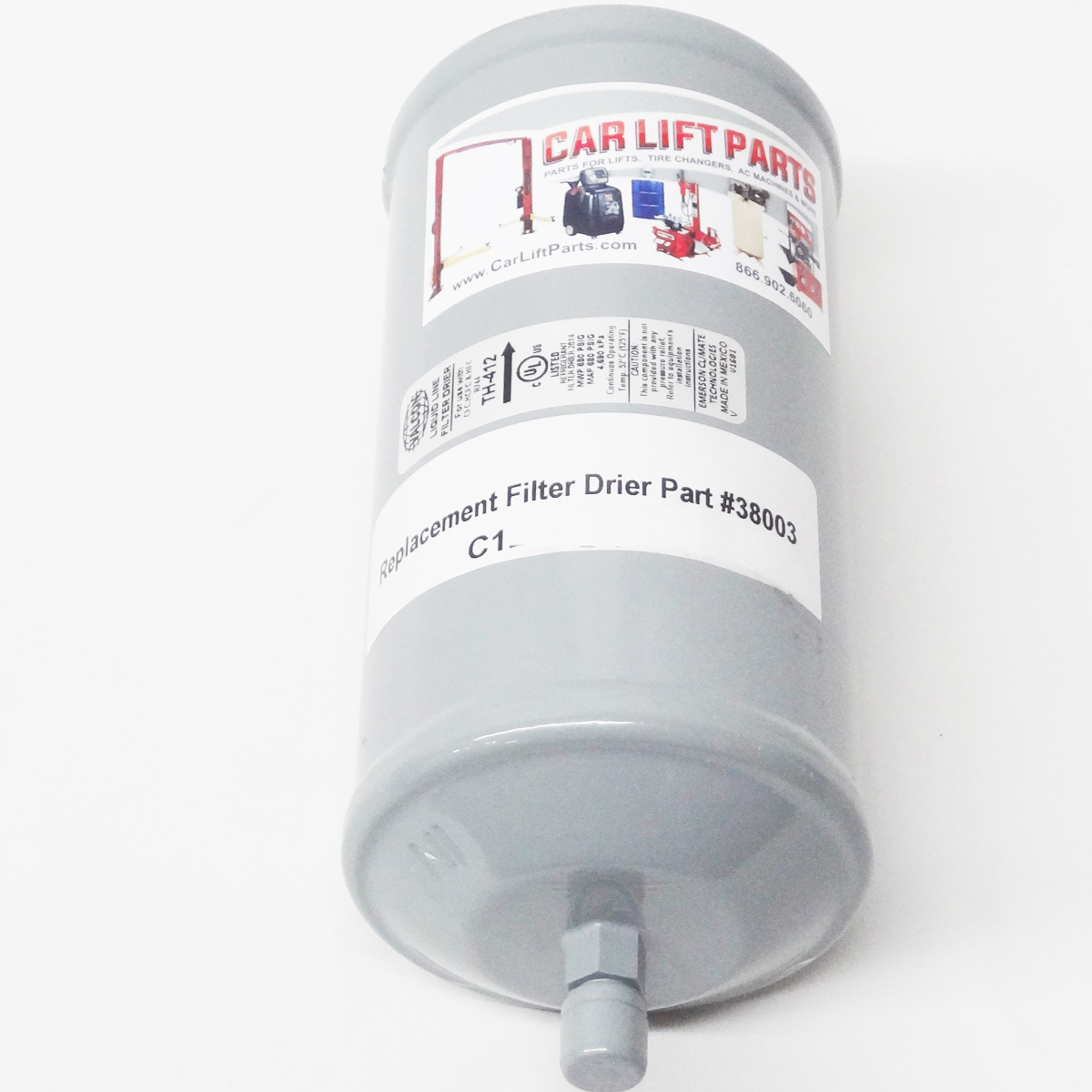 YELLOW JACKET A/C RECOVERY MACHINE replacement filter 38003 with machine unlock