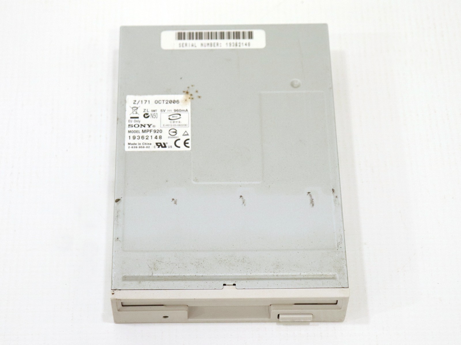 9x Lot Sony MPF920 Floppy Disk Drive