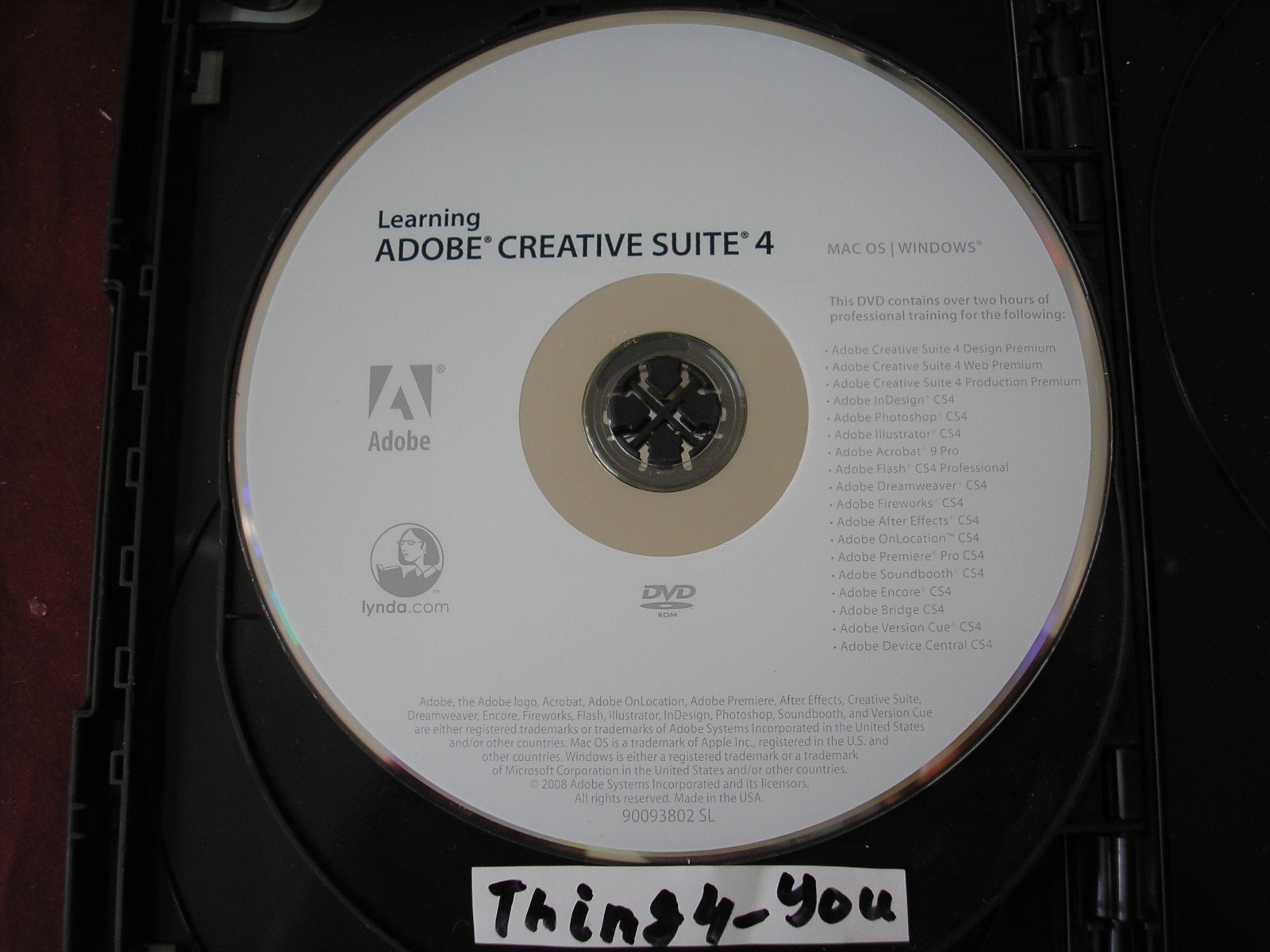 Adobe Creative Suite 4 CS4 WEB Premium For Windows Full Retail DVD Version w/SN
