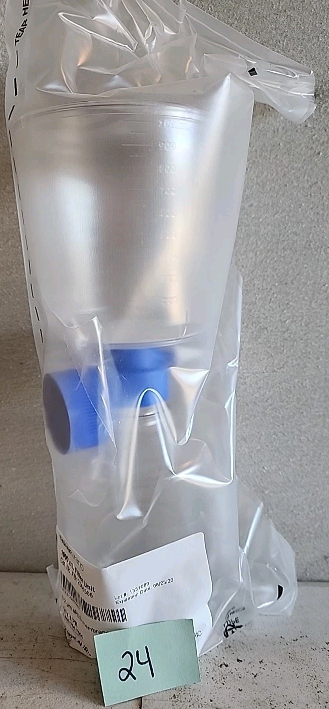 FisherBrand FB12566506 1000mL Filter Unit .2um aPES Membrane 90mm Dia (12/case)