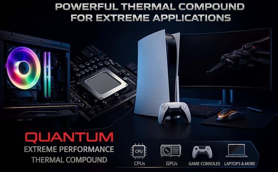 THERMAL HERO QUANTUM 2g Premium Thermal Paste CPU Overclocking for PS4/5 Xbox®