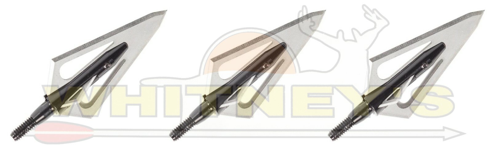 Magnus Stinger Broadheads - 150gr. - 4 Blade - 3pk - MASS150-4