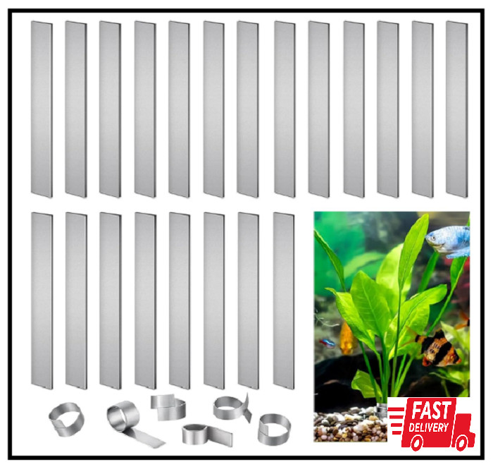 52Pcs Aquarium Plant Weights for Fish Tank - Aquarium Plant Anchors Live Plants