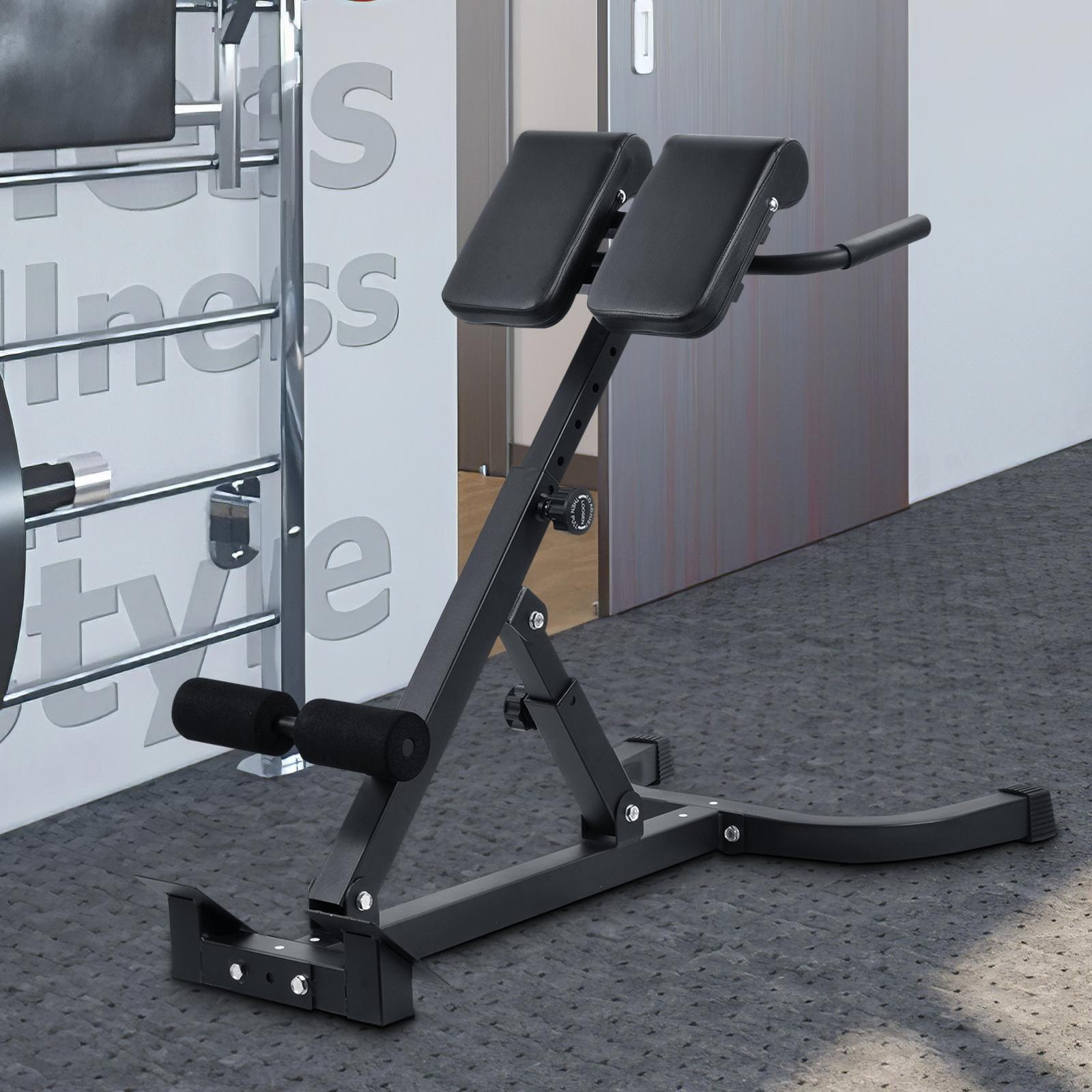 Roman Chair - Adjustable Bench Foldable Exercise Bench Back Extension Machine