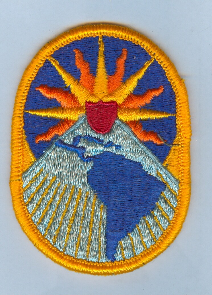 NEW ISSUE SSI:  SOUTHERN COMMAND - US ARMY ELEMENT SHOULDER PATCH .... X