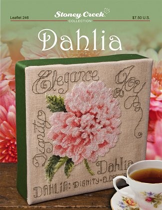Dahlia LFT246 by Stoney Creek cross stitch pattern