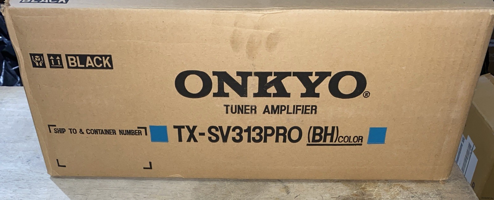 ONKYO TX-SV313PRO Audio Video Control  Tuner Amplifier w/Phono Input-No Remote