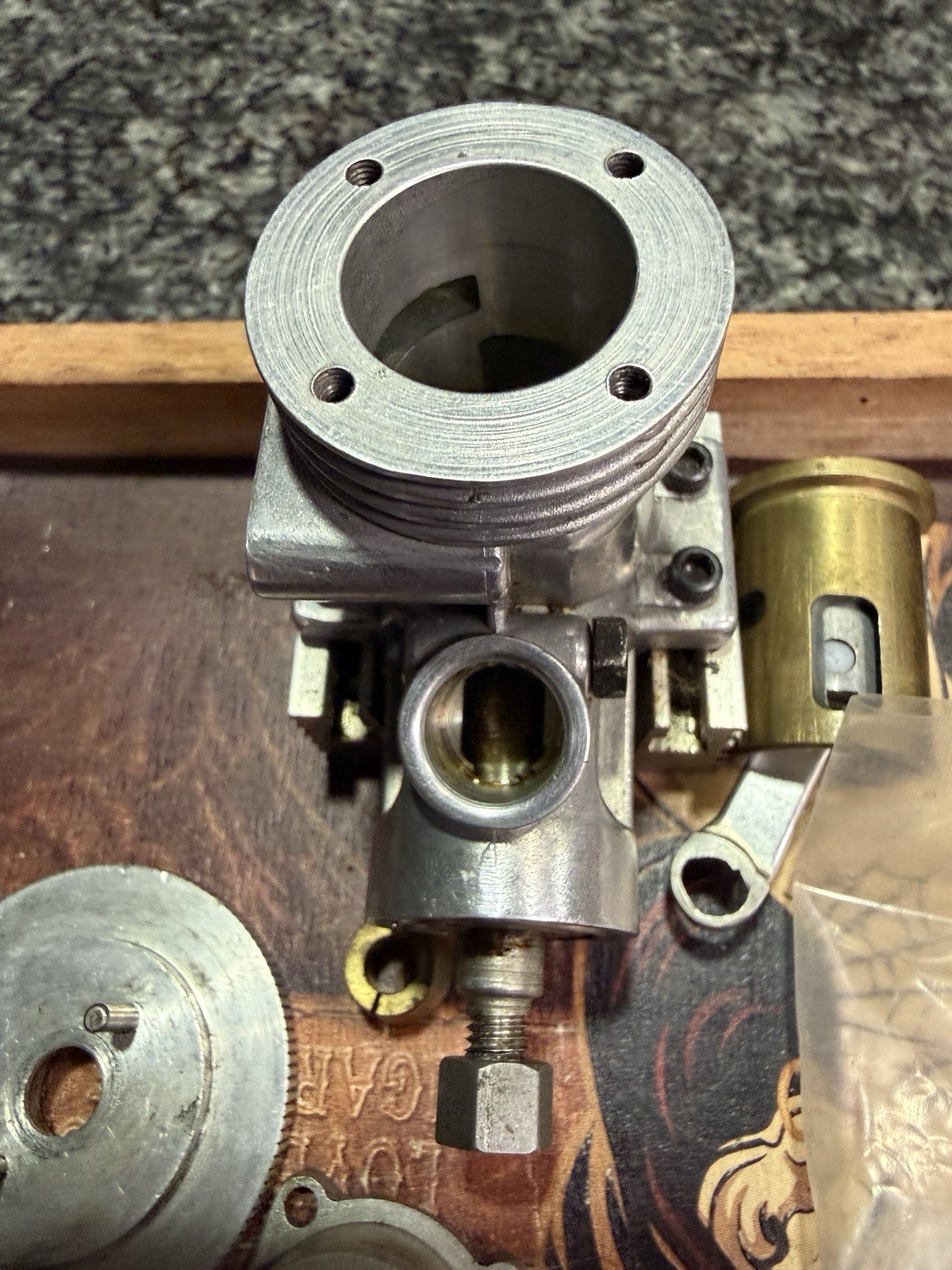 Dynamite TNT .12 Engine Polished , Disassembled ! Bump Engine !