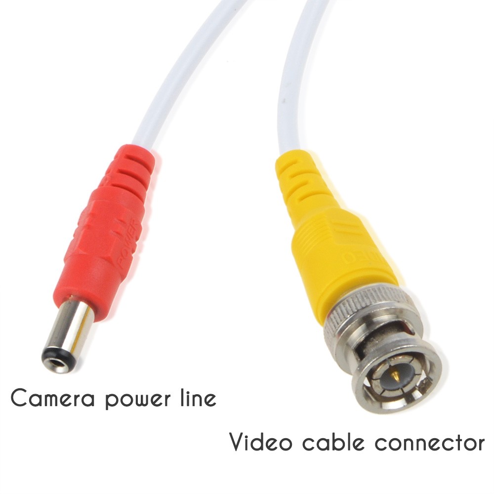 25ft BNC Video Power Wire Cord for Samsung Camera Cable SDC-89440BF HD system
