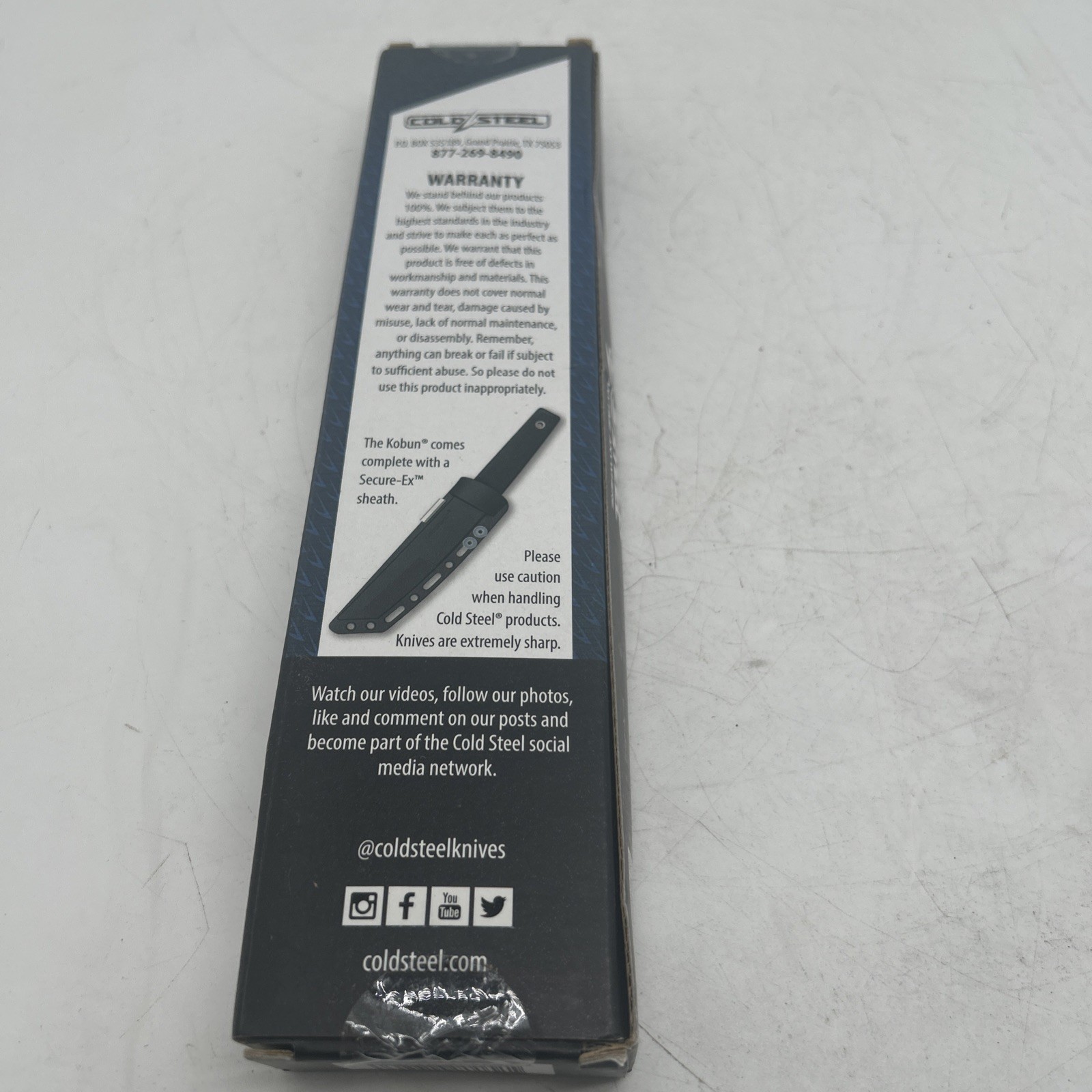 Cold Stl Kobun Boot Serrated Edge 17TS J45