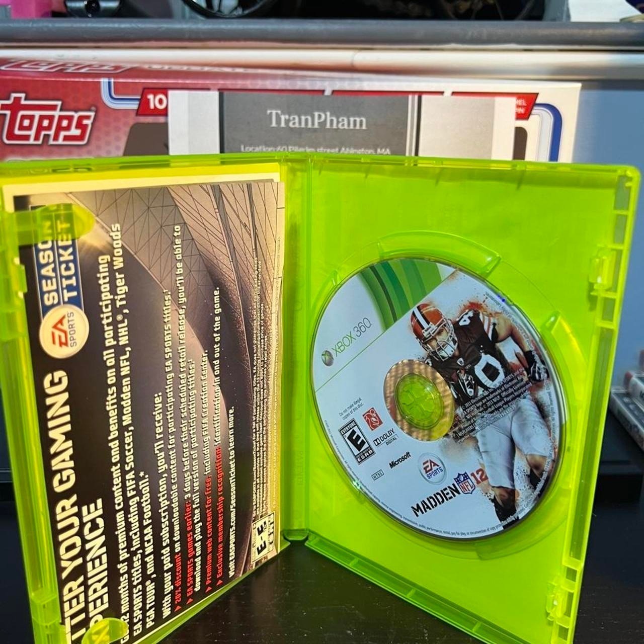 Madden NFL 2012 Xbox 360 game