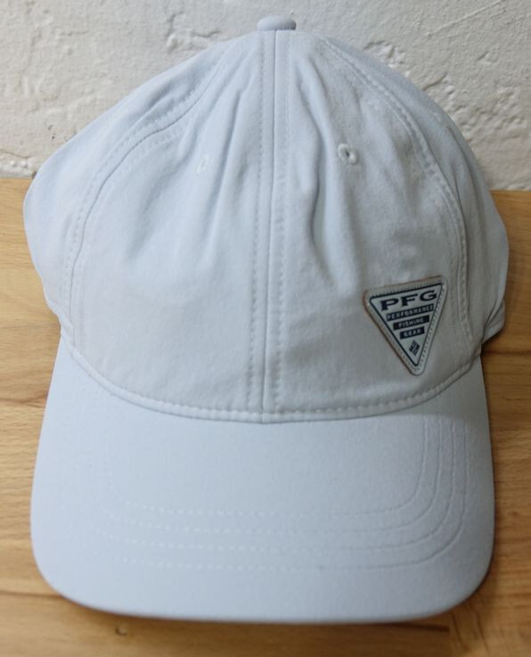 Columbia PFG Womens Ponytail Ball Cap 50 UPF Cirrus Grey Lightweight NEW