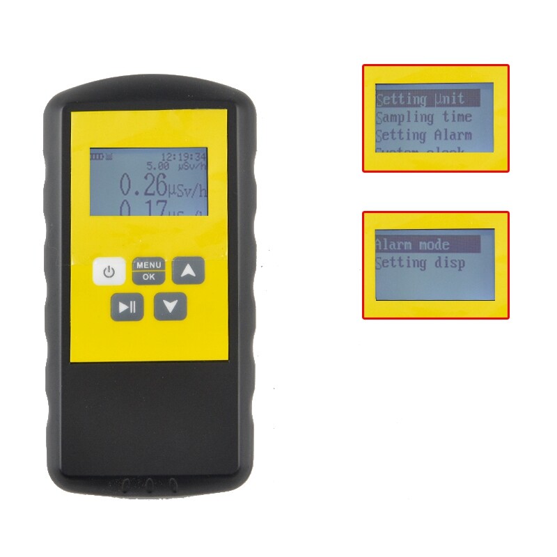 FS2011 Geiger Counter β γ χ Nuclear Radiation Detector Dosimeter Meter