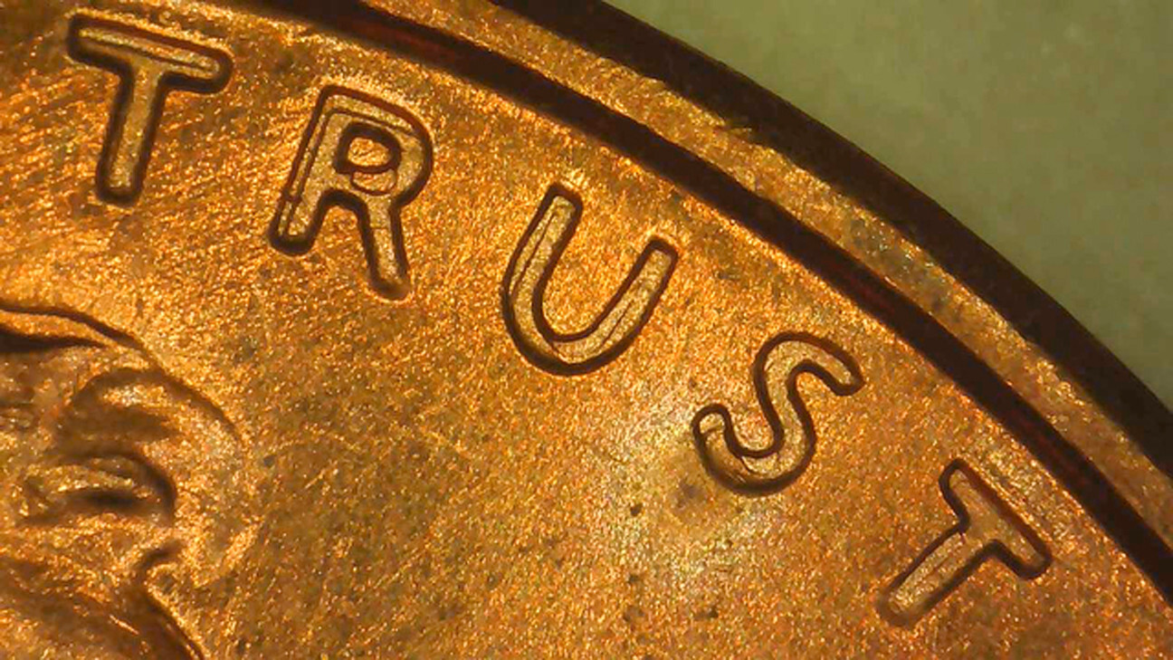 1969 S Lincoln Cent- Machine Doubling on LIBERTY, Motto & Back- UNC. Red