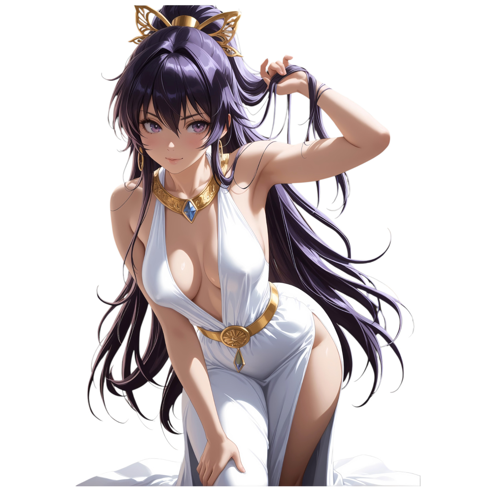 TOHKA YATOGAMI DATE A LIVE 6" STICKER DECAL JAPANESE MOTORSPORT CAR WAIFU ANIME