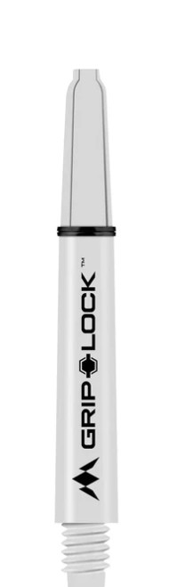 Mission Griplock Dart Shafts White Tweenie 41mm