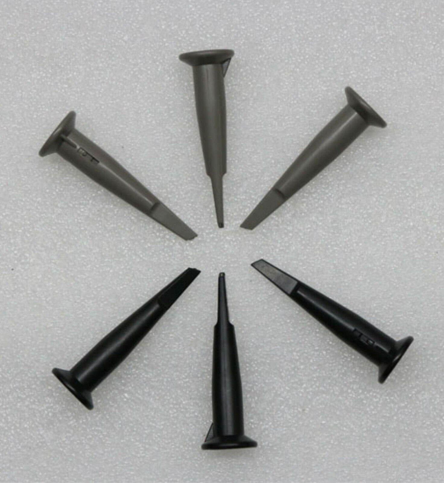 1pc Universal Probe Hook Tip FOR Agilent/HP Tektronix Oscilloscope，Gray #U231 YG