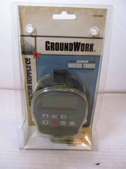 GroundWork Automatic Water Timer 4408488 Fits 3/4" and 1" Faucets