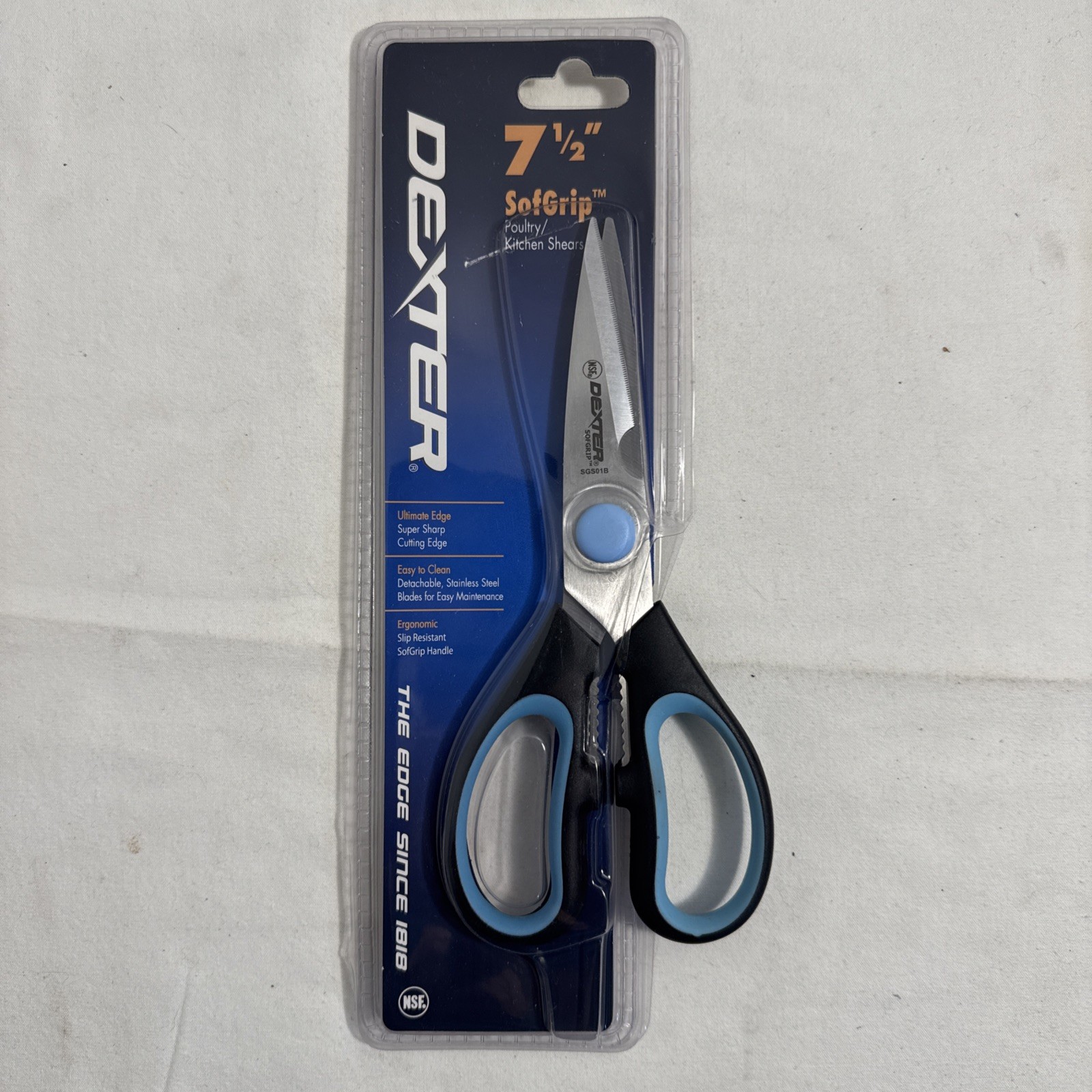 Dexter Russell 25353 Poultry And Kitchen Shears, 7-1/2 “