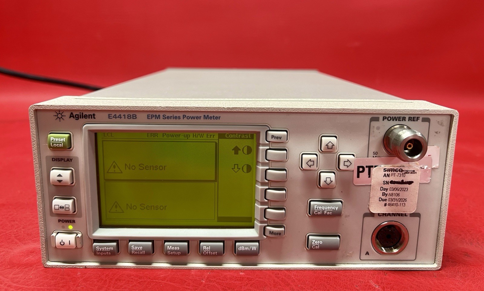 Agilent E4418B EPM Series Single- Channel Power Meter  *Read More*