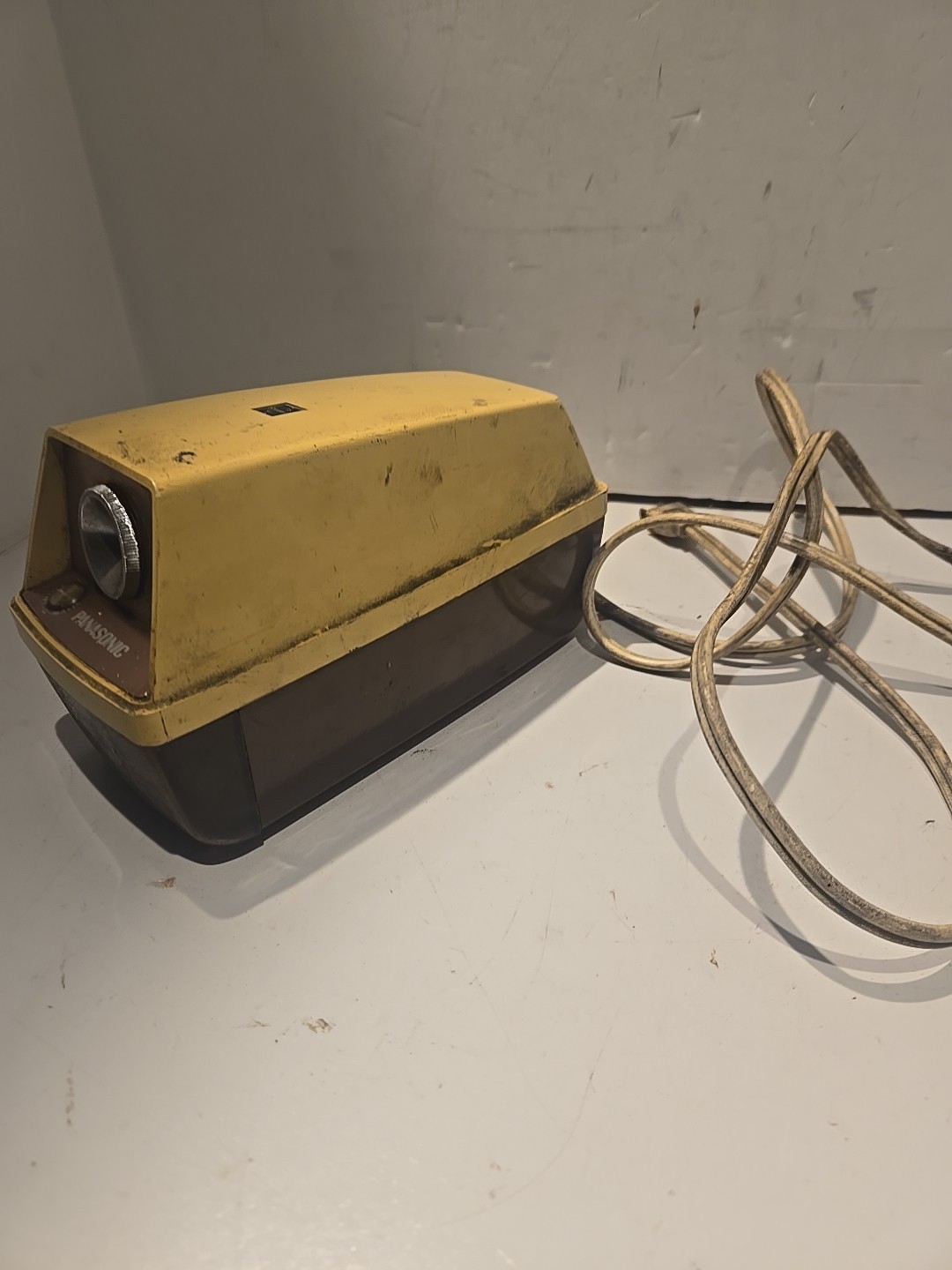 Vintage Panasonic Electric Pencil Sharpener Model No. KP-8A Works Great