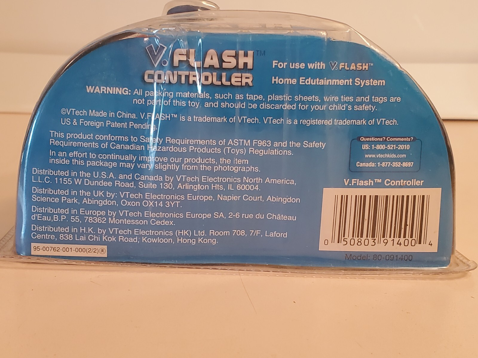 VTECH V.Flash Controller Model 80-091400. NEW Sealed Package.