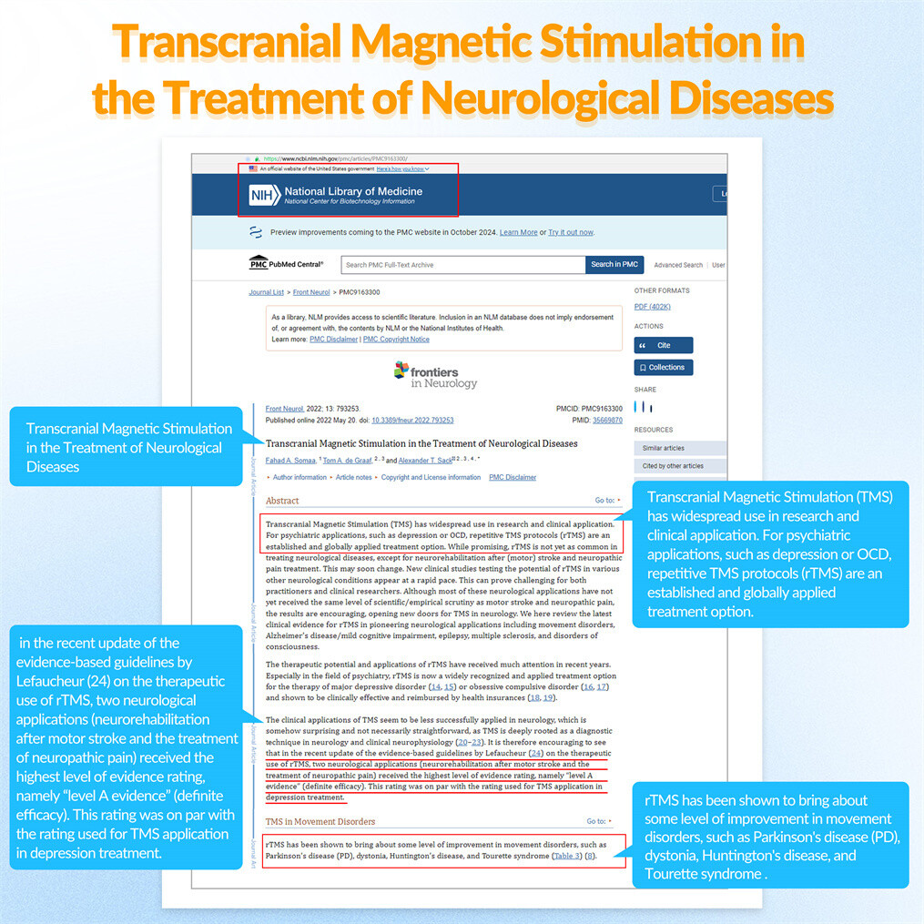 Transcranial Tms Adaptive Deep Brain Stimulation for Cerebral Infarction Stroke
