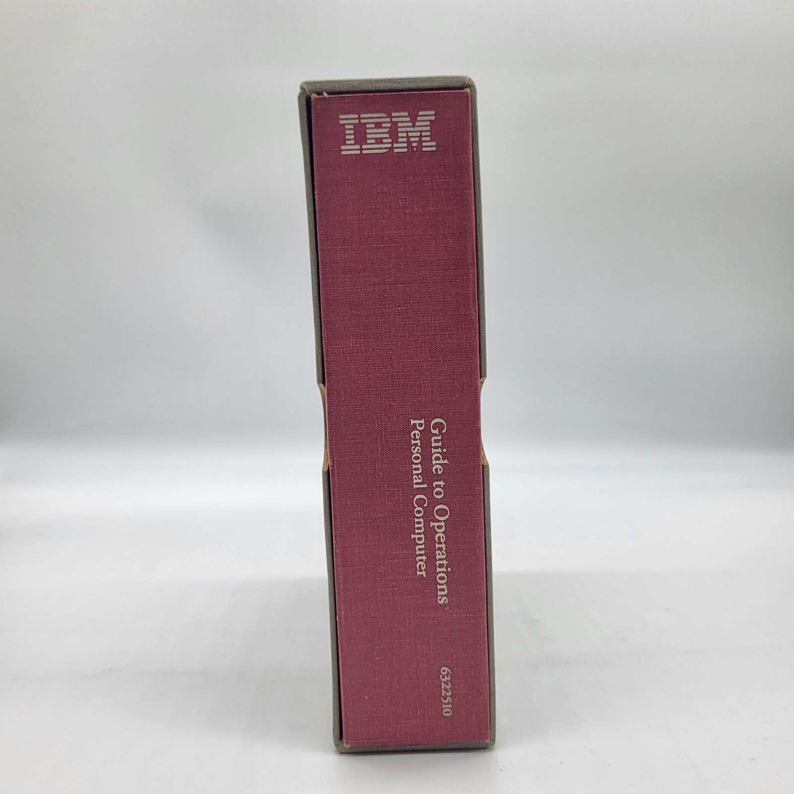 IBM Guide to Operations Personal Computer Hardware Reference Library 6322510