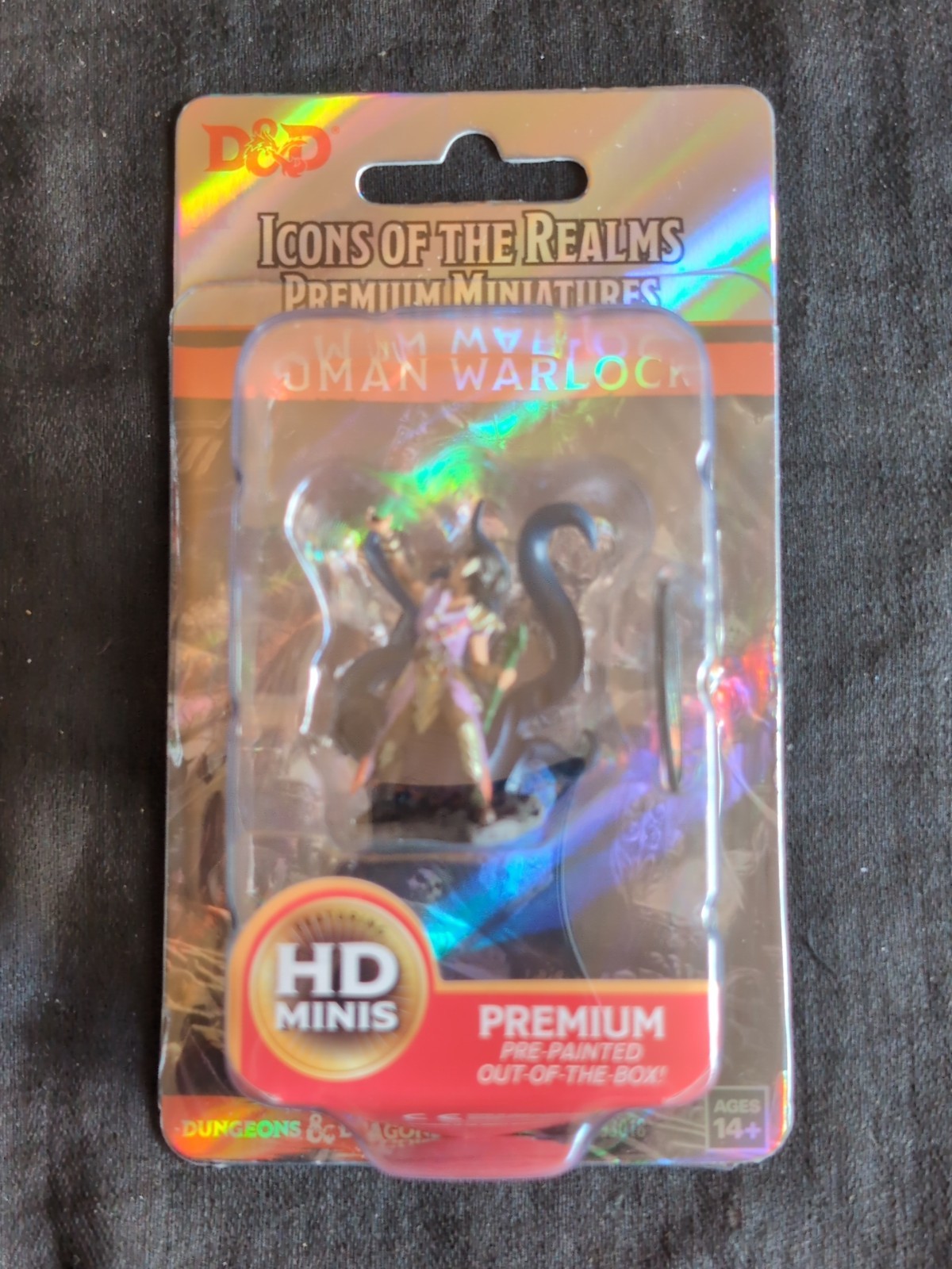 Human Warlock - D&D - Icons of the Realms Pre Painted Wizkids Miniatures N339