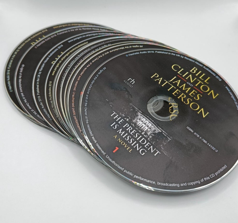 Audiobook Lot 22 CD Ian McEwan Solar + Clinton Patterson President Is Missing