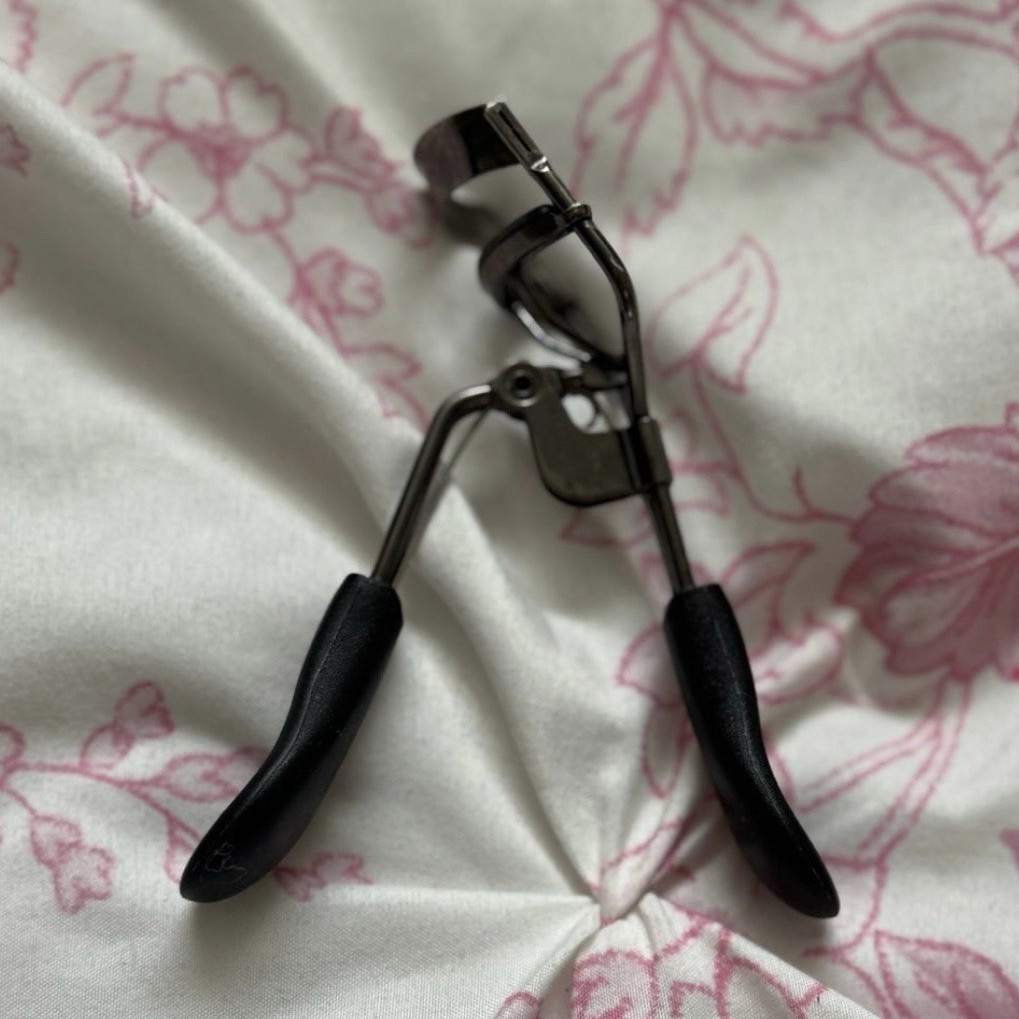 Black Metal & Rubber Eyelash Curler Reusable Makeup Tool, Reusable Beauty Tool