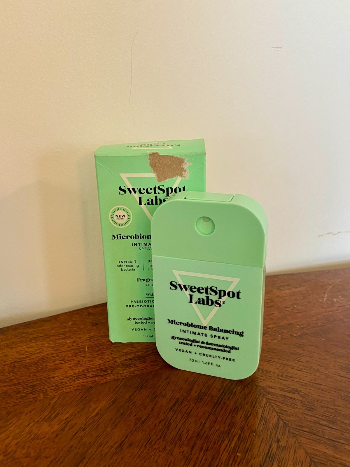 SweetSpot Labs Microbiome Balancing Feminine Spray Deodorant Spray ORIGINAL FORM