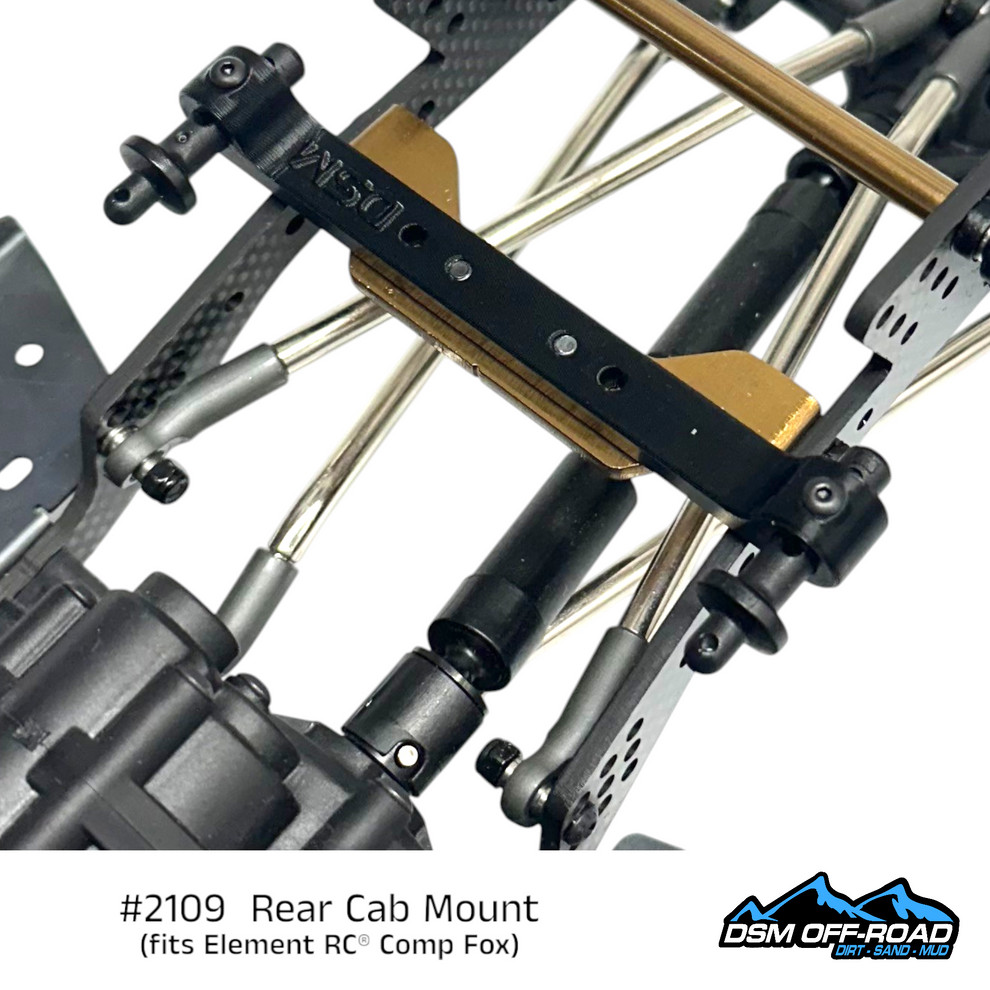 Rear Cab Only Body Mount (fits Element RC® Comp Fox)