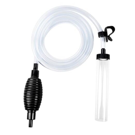 7ft Aquarium Gravel Vacuum Cleaner, Fish Tank 7FT-- "Upgraded Suction Ball"
