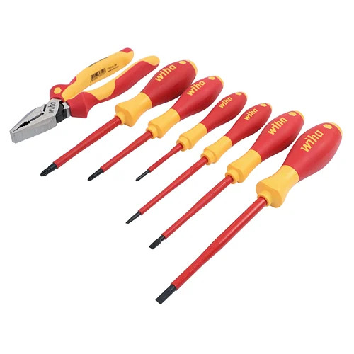 Wiha 32958 7 Pc Insulated Pliers/Drivers Set