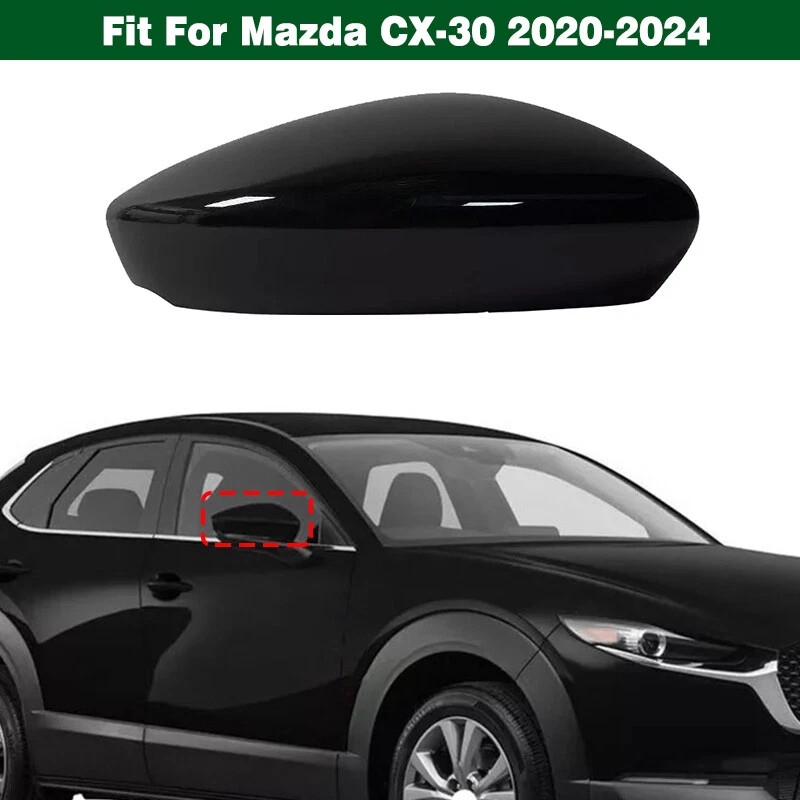 Car Wing Side Rearview Mirror Cover Cap Shell For Mazda CX30 CX-30 2020- 2024
