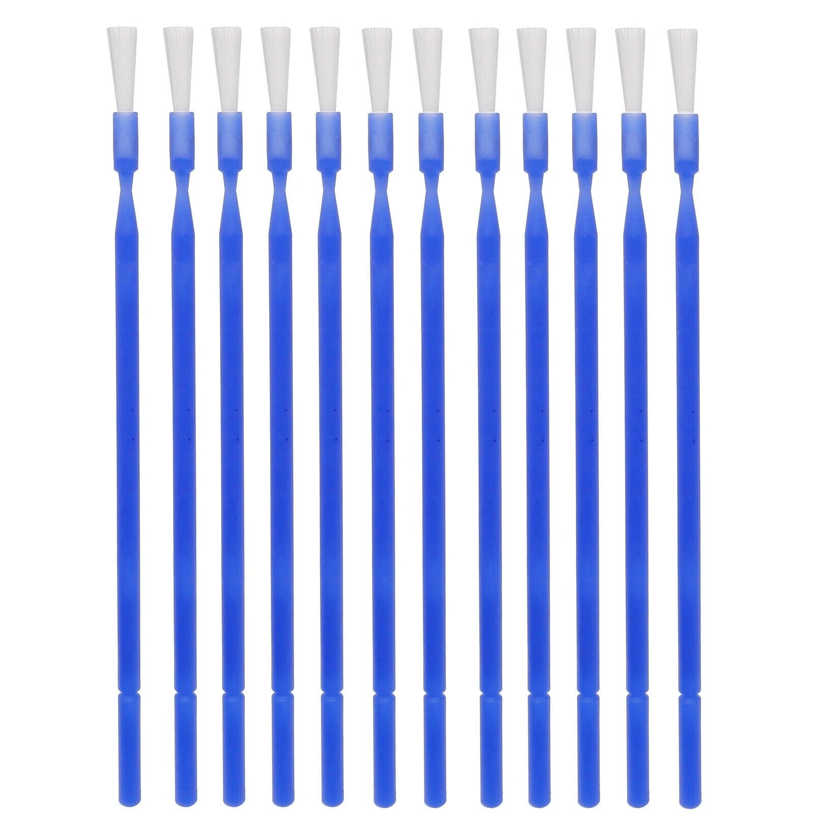 1000Pcs Dental Disposable Micro Brush Bendable Applicator Tips Long Handle Blue