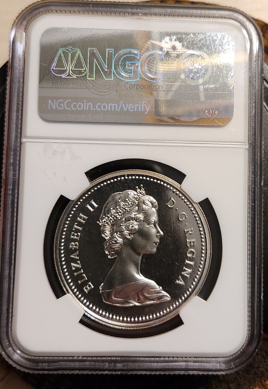 Canada Silver Dollar Winnipeg Centennial SP67 Cameo NGC Maple Leaf Label