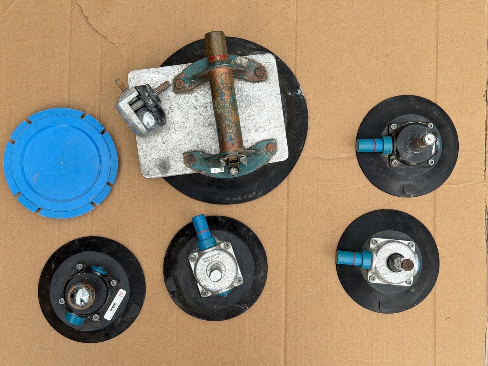 Automotive rigging suction mount kit for roller shots, static rig setups, and cr