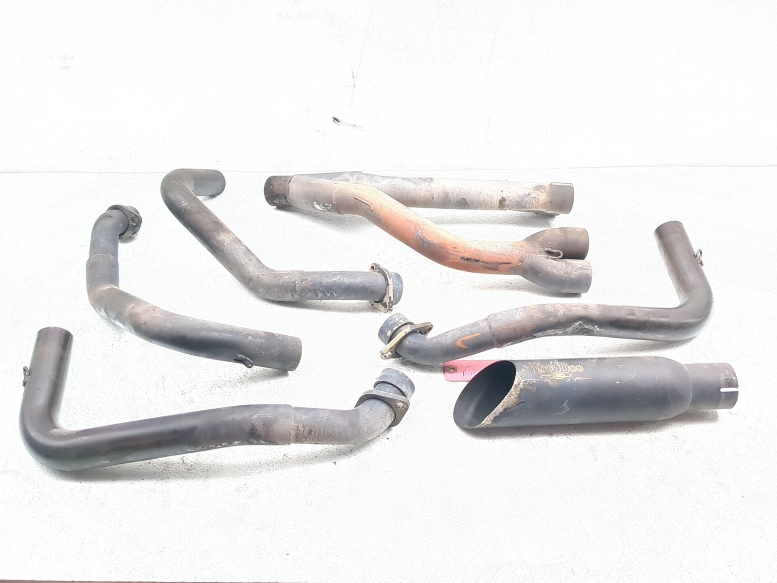 99-07 Suzuki Hayabusa GSX1300R Voodoo Shorty 4 INTO 1 Full System