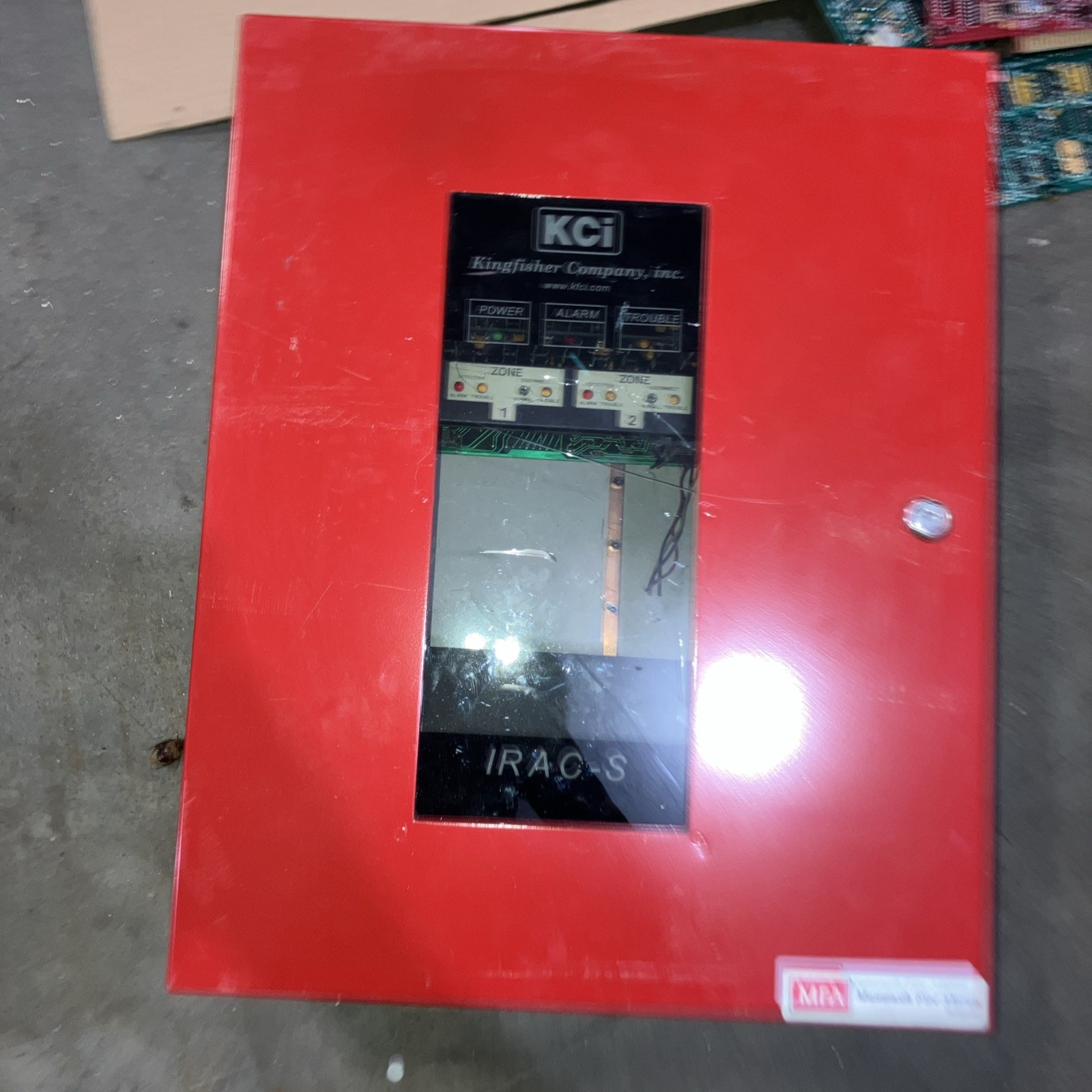 KCI KINGFISHER Industries IRAC-S Fire Alarn Industrial Radio Control System