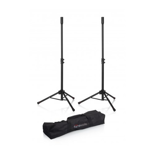 Gator Frameworks Mini Speaker Stand Pair w/ Carry Bag