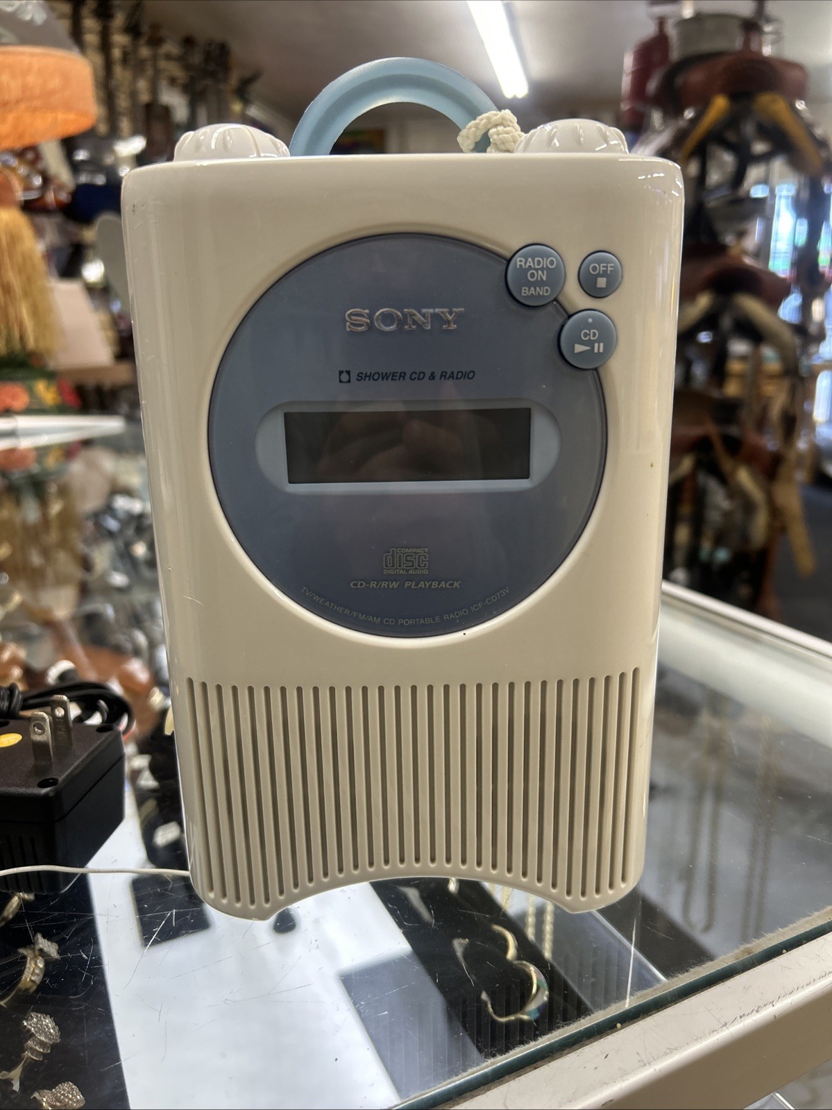 Sony Shower Radio CD Player ICF-CD73V