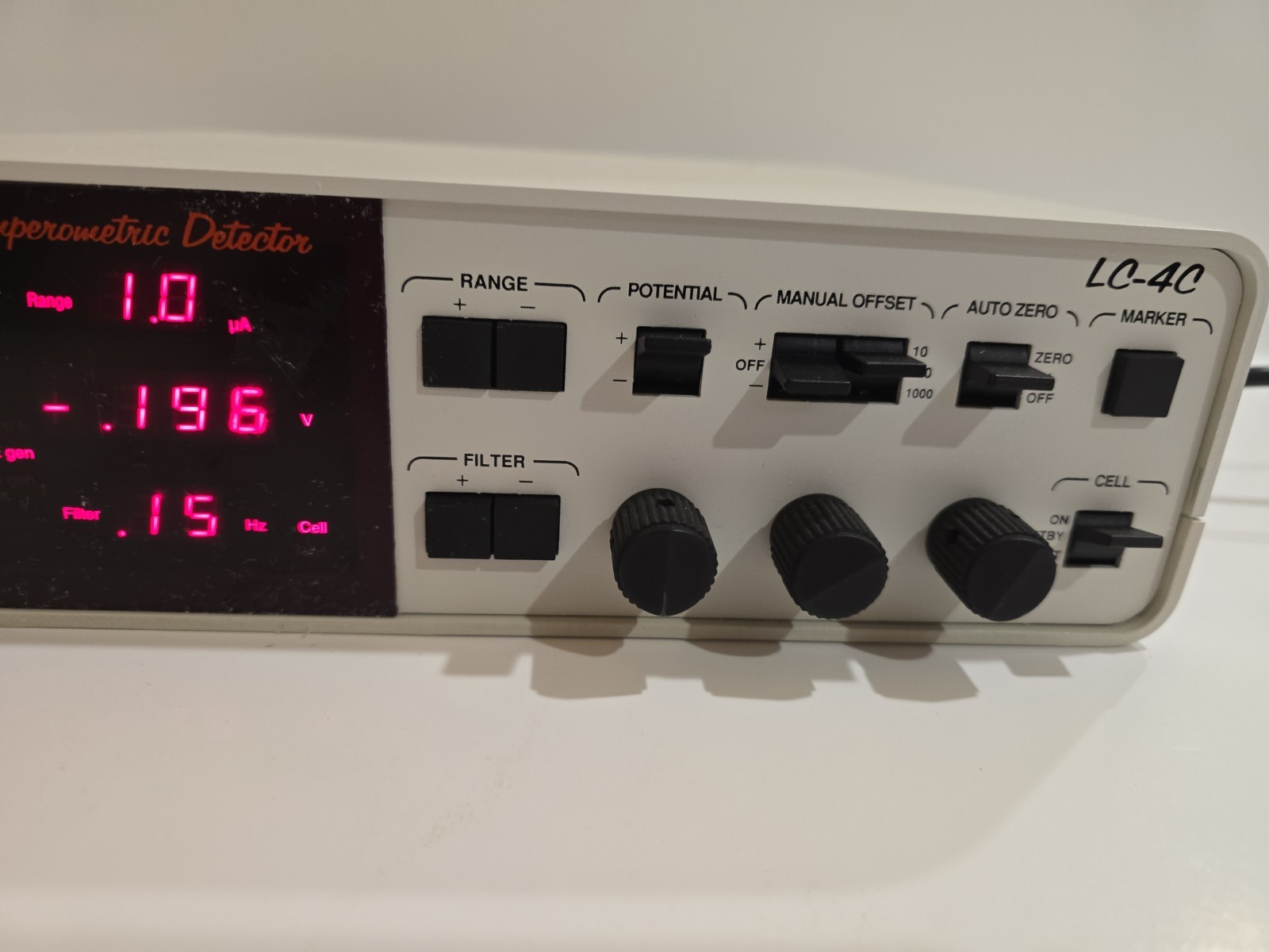 BAS LC-4C Amperometric Detector Tested Working