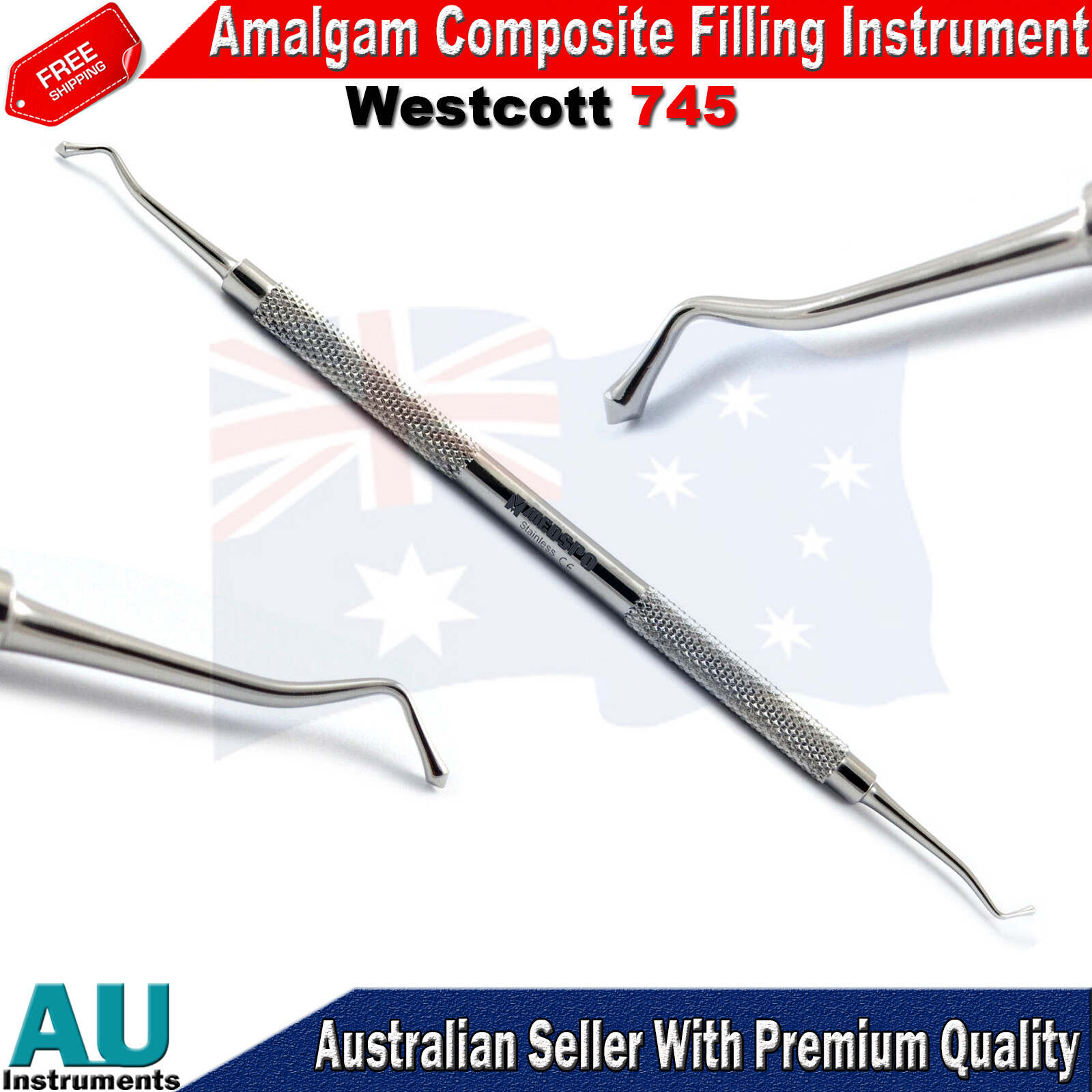 Amalgam Composite Plastic Restorative Filling Instruments Acorn Westcott Lab