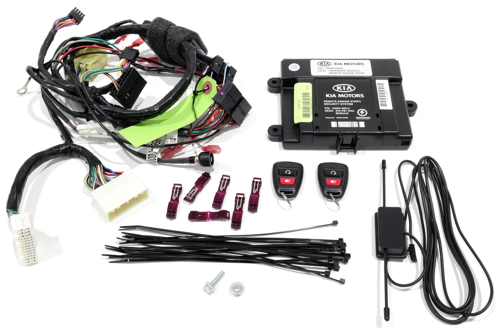OEM NEW Remote Starter System Kit Push Button 2012-2013 Kia Sorento U8560-1U010