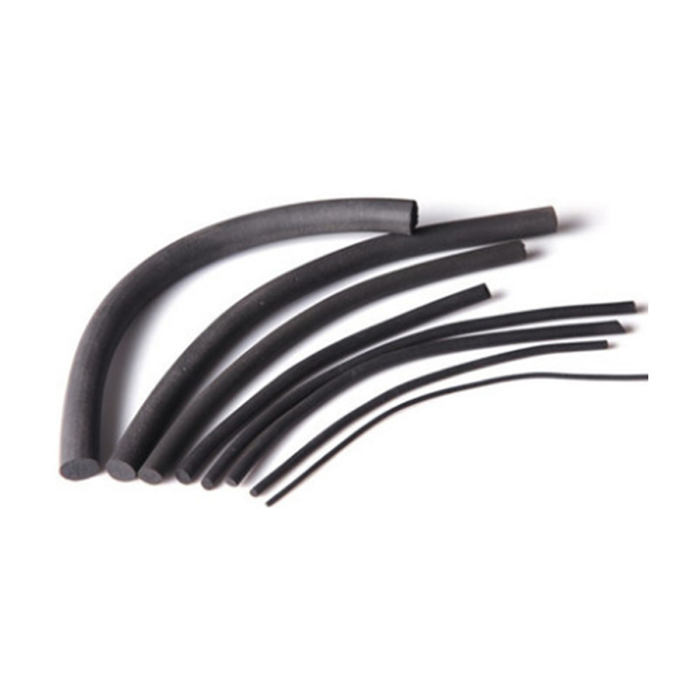 1/5-meter Solid EPDM Rubber Round Rod O-ring With Non Foaming Diameter of 3-20mm