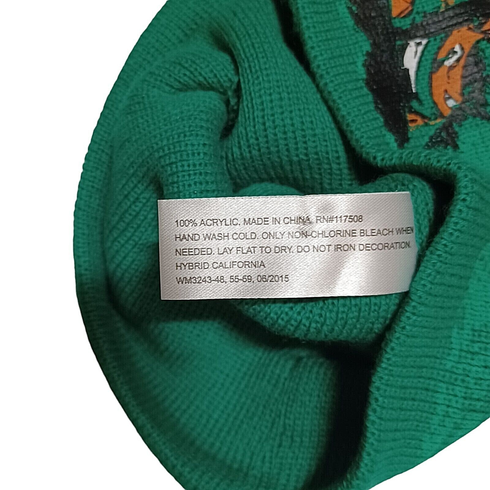 TMNT Teenage Mutant Ninja Turtles Youth Beanie Hat One Size Fit Most Nickelodeon